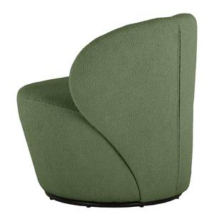 Fauteuil Mohim Bouclé Stof Nola: Antiek groen