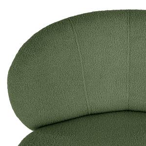 Fauteuil Mohim Bouclé Stof Nola: Antiek groen