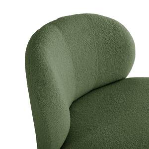 Fauteuil Mohim Bouclé Stof Nola: Antiek groen