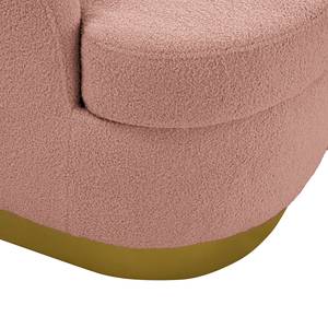 Sessel Chanly Bouclé Stoff Nola: Rosa