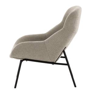 Fauteuil Tantia Tissu Scara: Argenté