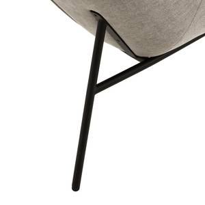 Fauteuil Tantia Tissu Scara: Argenté