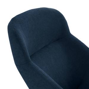 Fauteuil Tantia Tissu Scara: Bleu marine