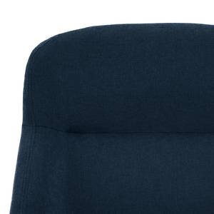 Fauteuil Tantia Tissu Scara: Bleu marine