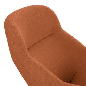 Fauteuil Tantia Tissu Bouclé Nola: Rouille