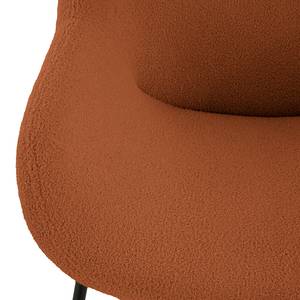 Fauteuil Tantia Tissu Bouclé Nola: Rouille