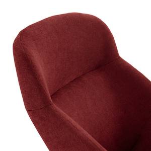 Fauteuil Tantia Geweven stof Scara: Bordeaux