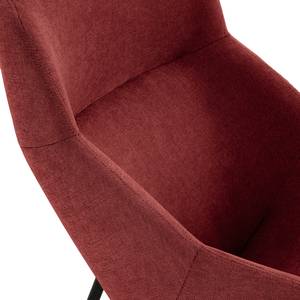 Fauteuil Tantia Geweven stof Scara: Bordeaux