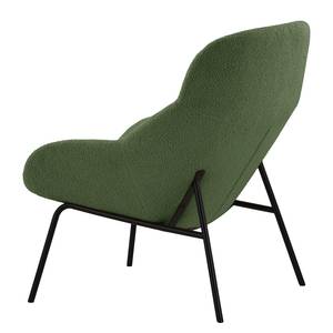 Fauteuil Tantia Bouclé Stof Nola: Antiek groen