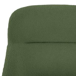 Fauteuil Tantia Bouclé Stof Nola: Antiek groen