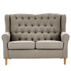 2-Sitzer Sofa Luro Webstoff Scara: Silber