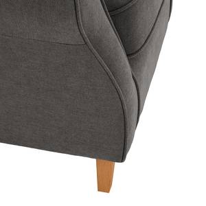 Fauteuil à oreilles Luro Tissu Scara: Gris foncé