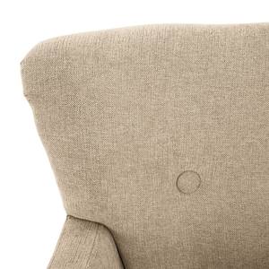 Fauteuil Bumberry avec accoudoirs Tissu Scara: Sablé