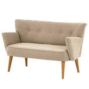 2-Sitzer Sofa Bumberry mit Armlehnen Webstoff Scara: Sand