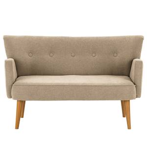 2-Sitzer Sofa Bumberry mit Armlehnen Webstoff Scara: Sand