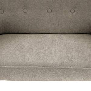 2-Sitzer Sofa Bumberry mit Armlehnen Webstoff Scara: Silber