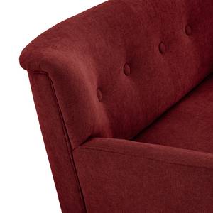 2-Sitzer Sofa Bumberry mit Armlehnen Webstoff Scara: Bordeaux