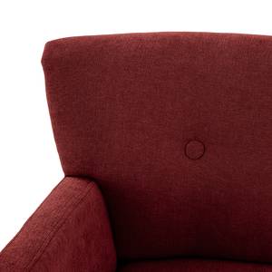 2-Sitzer Sofa Bumberry mit Armlehnen Webstoff Scara: Bordeaux