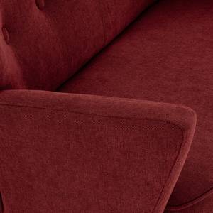 2-Sitzer Sofa Bumberry mit Armlehnen Webstoff Scara: Bordeaux