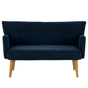 2-Sitzer Sofa Bumberry mit Armlehnen Webstoff Scara: Marineblau