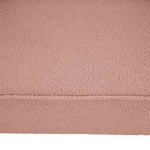 2-Sitzer Sofa Bumberry mit Armlehnen Bouclé Stoff Nola: Rosa