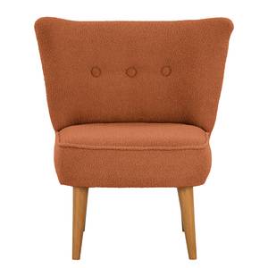 Fauteuil Bumberry Bouclé Stof Nola: Roest