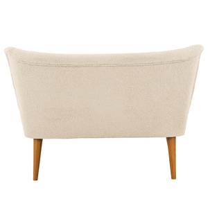 2-Sitzer Sofa Bumberry Bouclé Stoff Nola: Creme