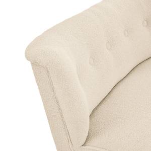 2-Sitzer Sofa Bumberry Bouclé Stoff Nola: Creme