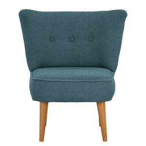 Fauteuil Bumberry Tissu Bouclé Nola: bleu