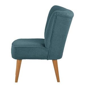 Fauteuil Bumberry Tissu Bouclé Nola: bleu