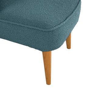 Fauteuil Bumberry Tissu Bouclé Nola: bleu