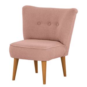 Fauteuil Bumberry Bouclé Stof Nola: Roze