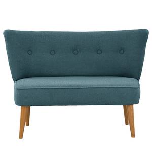 2-Sitzer Sofa Bumberry Bouclé Stoff Nola: Blau