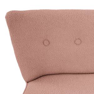 2-Sitzer Sofa Bumberry Bouclé Stoff Nola: Rosa