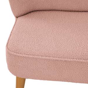 2-Sitzer Sofa Bumberry Bouclé Stoff Nola: Rosa