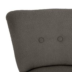 Fauteuil Bumberry Tissu Bouclé Nola: Gris foncé