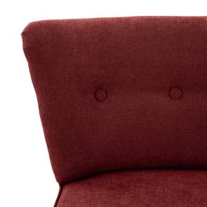 2-Sitzer Sofa Bumberry Webstoff Scara: Bordeaux