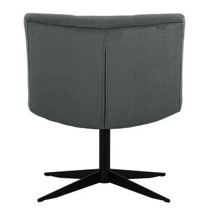 Fauteuil Mandes Microvezel Faria: Donkergrijs