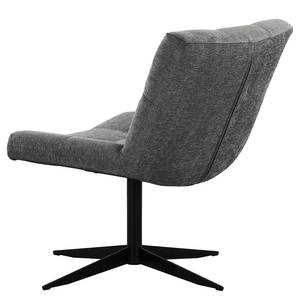 Fauteuil Mandes Platweefsel Tora: Grijs