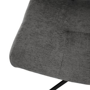 Fauteuil Mandes Platweefsel Tora: Grijs