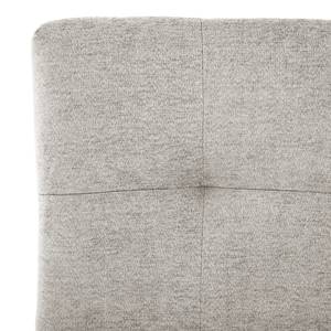 Fauteuil Mandes Tissu Tora: Gris minéral