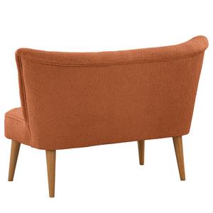 2-Sitzer Sofa Bumberry Bouclé Stoff Nola: Rost