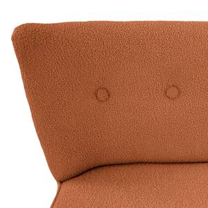 2-Sitzer Sofa Bumberry Bouclé Stoff Nola: Rost