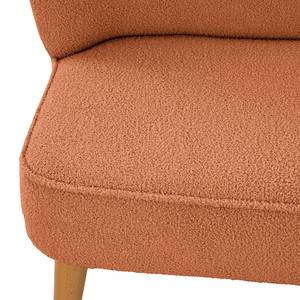 2-Sitzer Sofa Bumberry Bouclé Stoff Nola: Rost