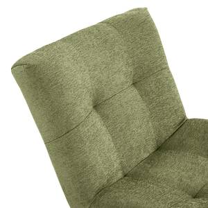 Fauteuil Mandes Platweefsel Tora: Mosgroen