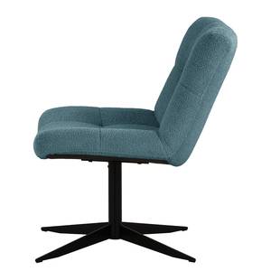 Fauteuil Mandes Tissu Bouclé Nola: bleu