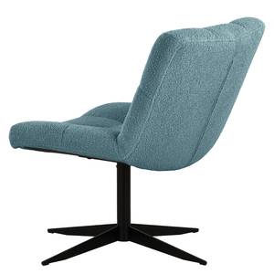 Fauteuil Mandes Tissu Bouclé Nola: bleu