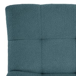 Fauteuil Mandes Tissu Bouclé Nola: bleu