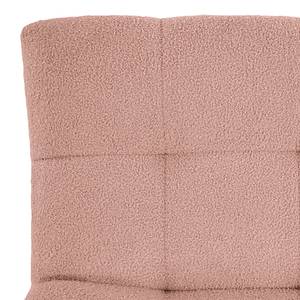 Fauteuil Mandes Tissu Bouclé Nola: Rose