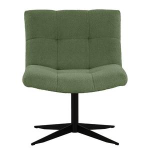 Fauteuil Mandes Tissu Bouclé Nola: Vert vieilli